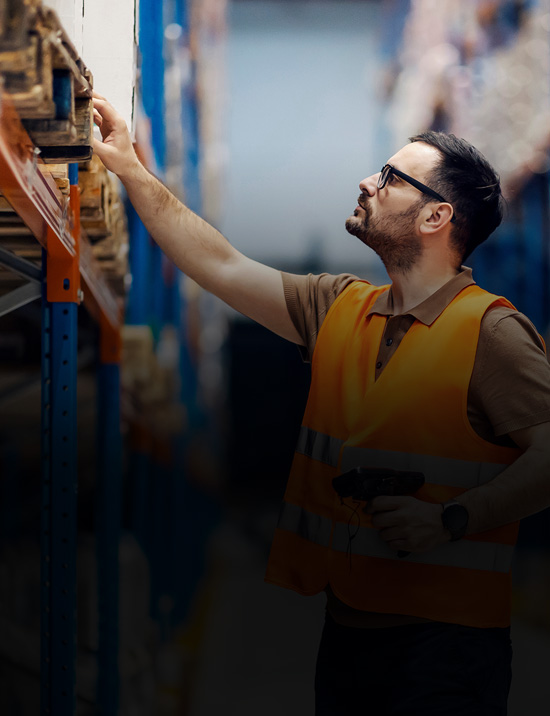 worker in a warehouse